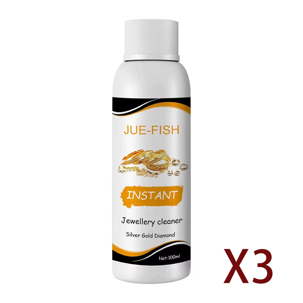 Jewellery Cleaning Solution Fluid for Ultrasonic Machine Cleaner Use Liquid to Clean Gold Silver Watches Diamonds
